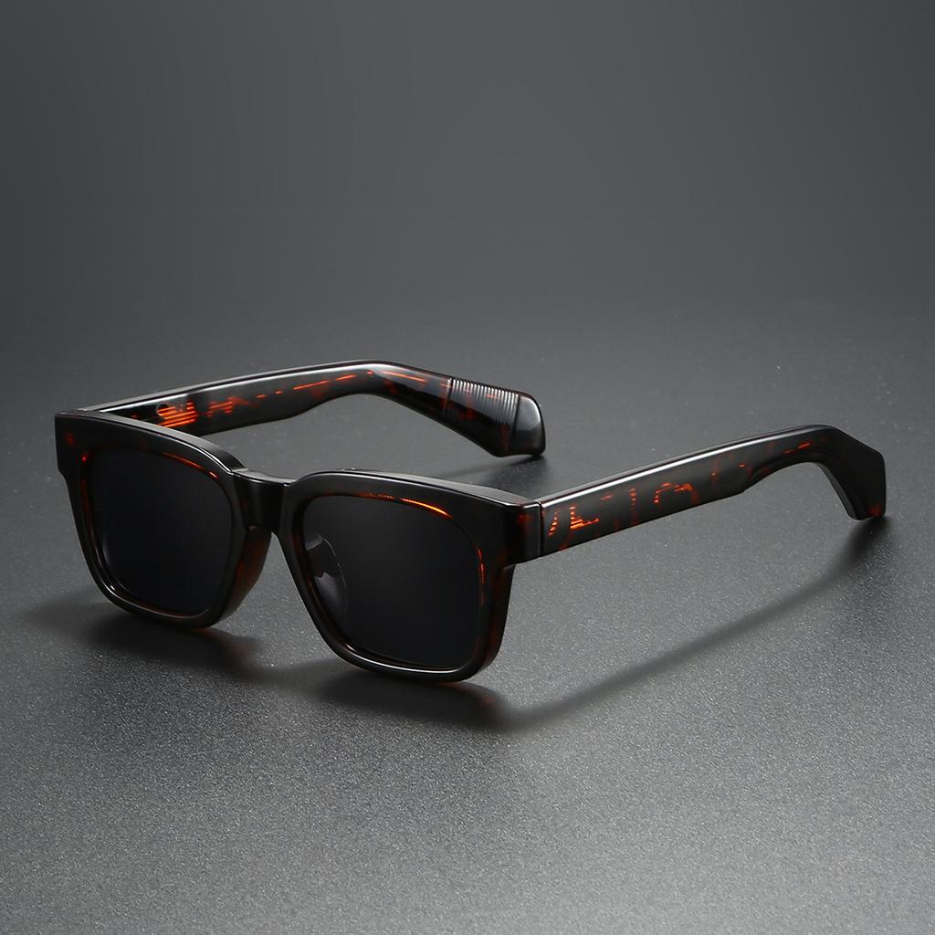 High Quality UV400 Polarized Sunglasses Outdoor Retro Driving Fishing Goggles Men Trendy Square Sunglasses Shades Eyewear Women