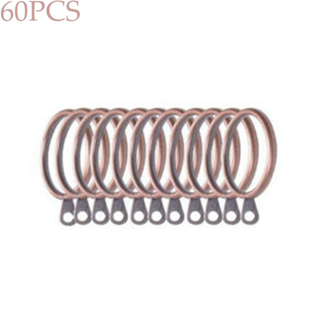 Металлические Бесшумные Сверхпрочные Кольца-крючки для Штор Римские Кольца для Карнизов