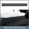 For Tesla Model 3+ Highland Front Car Door Sill Edge Protective Strips Welcome Pedal Threshold Strip Central Control Side Guards