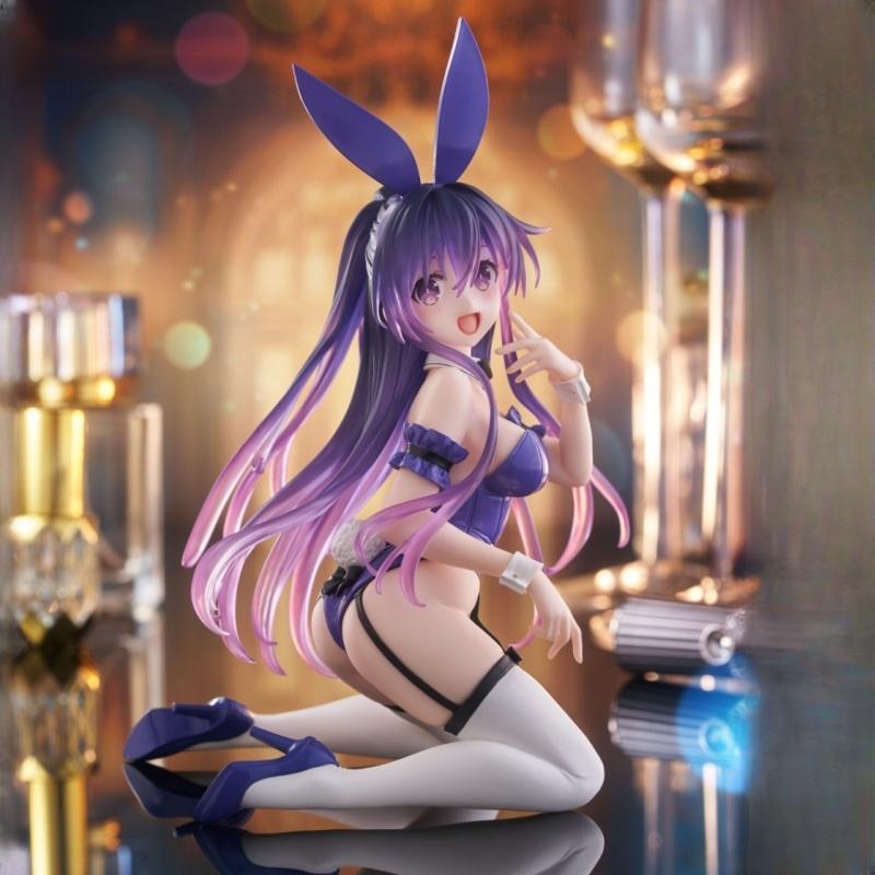 15 см Аниме DATE A LIVE Ятогами Тока Фигурка Девушка-кролик Поза на коленях Фигурка Действия ПВХ Модель Игрушки Коллекция Кукол Украшение
