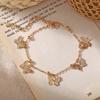 Jewelry New Beach Foot Decoration Hollow Butterfly Pendant Handmade Anklet