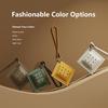 Genuine Leather Biscuit Shaped Aromatherapy Sachet Long Lasting Fragrance Car Home Scented Bag Pendant Decoration