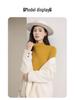 Camel Wool Women's Thick Fleece-Lined Semi-High Neck Top for Autumn/Winter