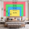 Custom Text Printed Tapestry Hotel Transylvania Pattern Large Wall Hanging Indoor Room Decor