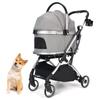SKISOPGO Pet отделенный питомец собака легко собака переднее колесо заднее колесо собака кошка собака удобно для ходьбы грузоподъемность 20 кг [Улучшенная] тележка, тип, коляска,