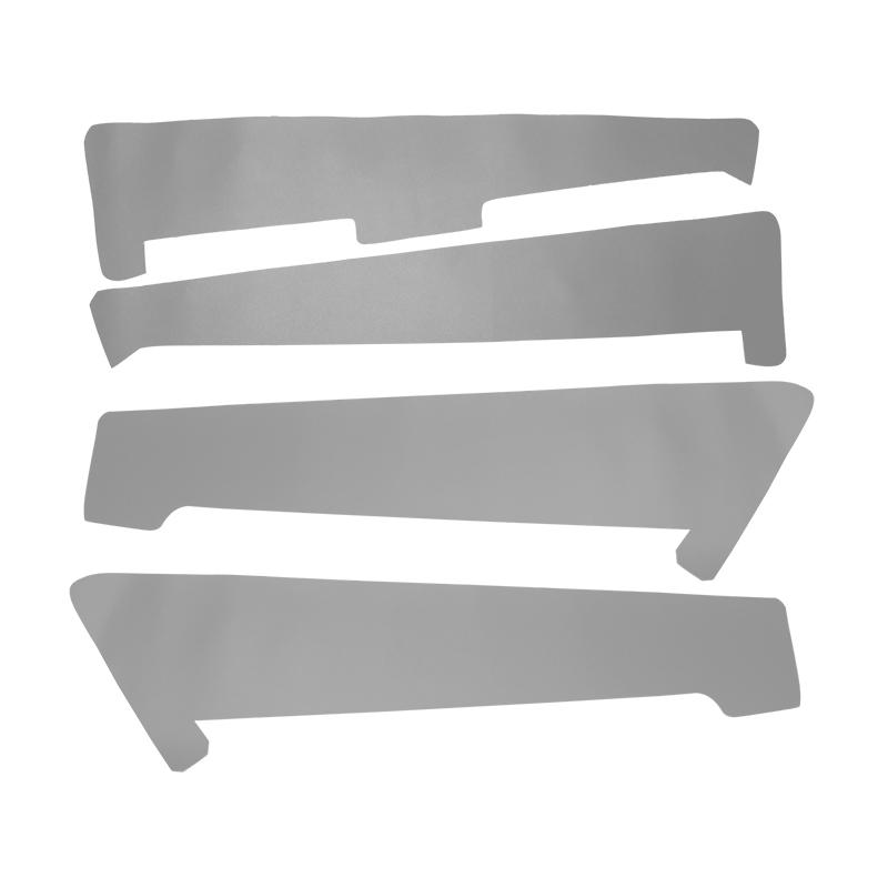 Soft Leather Door Panel Cover For Mazda 6 2006 2007 2008 4pcs/set Car-styling Door Armrest Panel Skin Cover Sticker