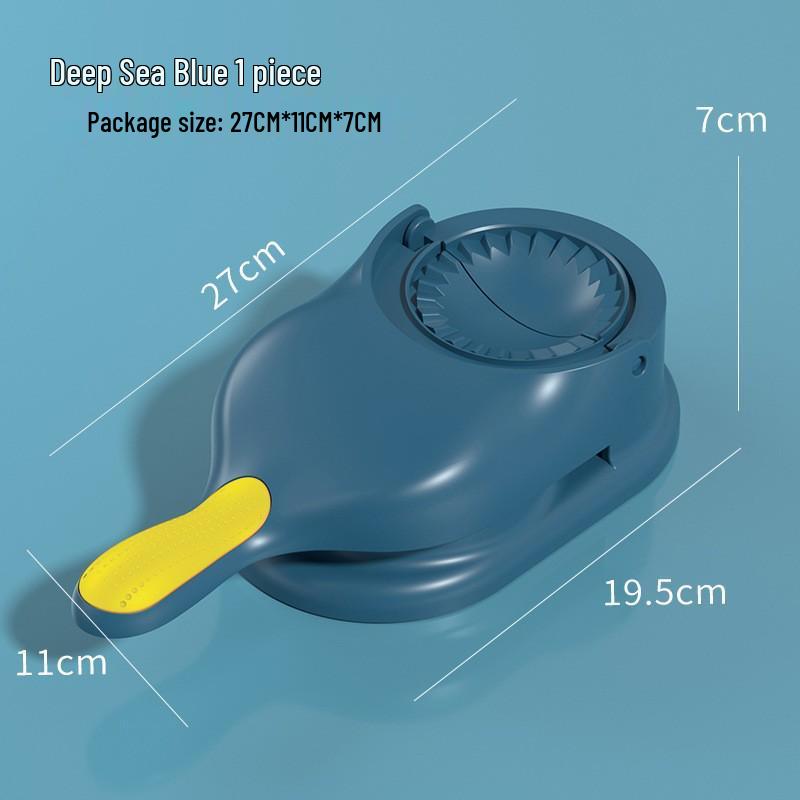 2-in-1 Manual Dumpling Wrapper Maker and Mold: Household Kitchen Gadget