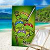 1pc TMNT Beach Towel with Custom Name, Beach/Swimming/Bath/Picnic/Camping Towel, Suitable for Seaside Beaches