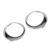 1 Pair Front Bumper Fog Light Lamp Bezel Cover For Mercedes W251 R320 R350