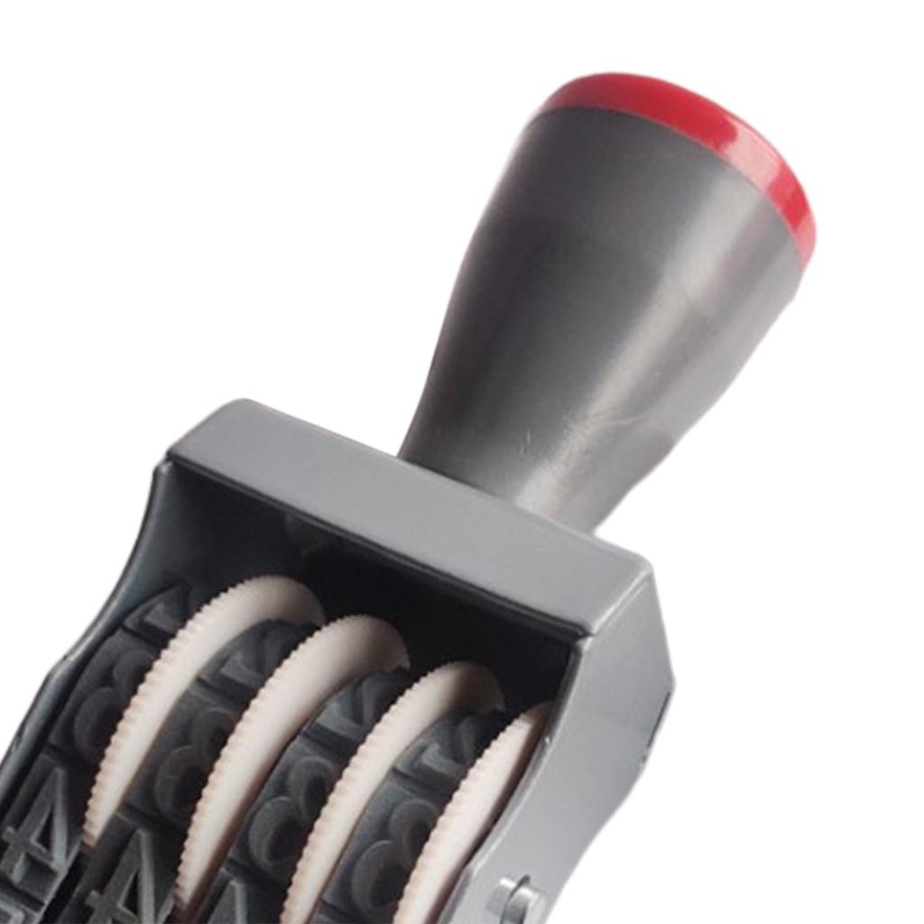 Нумерационный штамп 4 полосы цифровая печать цифровая печать цифровая нумерационная машина нумерационный штамп тележка для документов дата офиса