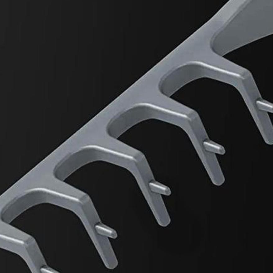 Creative Men Women Wide Tooth Textured Hair Styling Comb Fluffy Hair Root Comb Hairdressing Tool