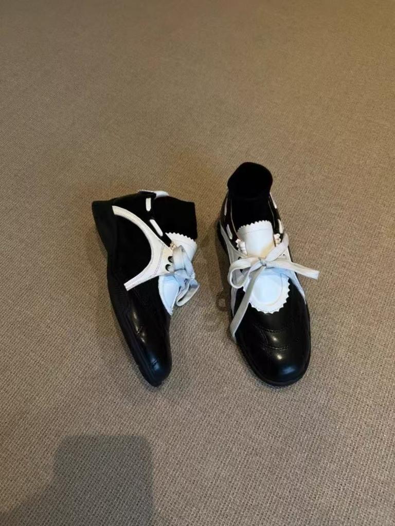 Новые платформа спортивный стиль Мэри Джейн туфли цветовое сочетание повседневная обувь женская круглая голова универсальные ретро иностранный стиль шнуровка немецкие тренировочные туфли