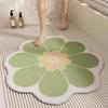 Anti-Slip Bathroom Floor Mat: Non-Skid Water Barrier Foot Pad for Shower, Toilet, and Tub