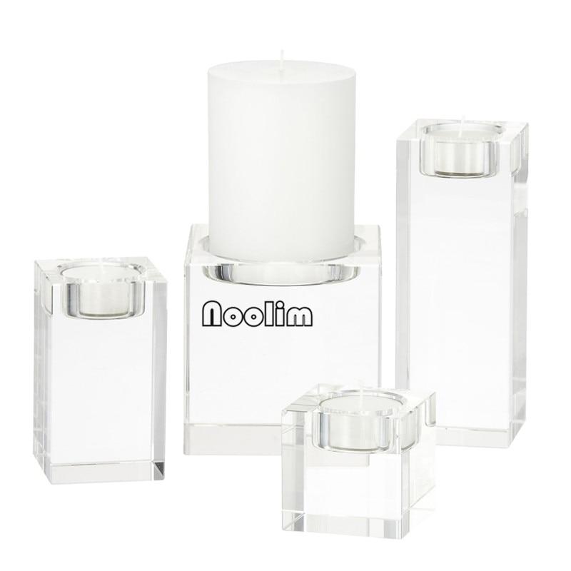 NooLim Религиозные подсвечники Tealight Подсвечник Свадебные украшения Центральные украшения Бонус