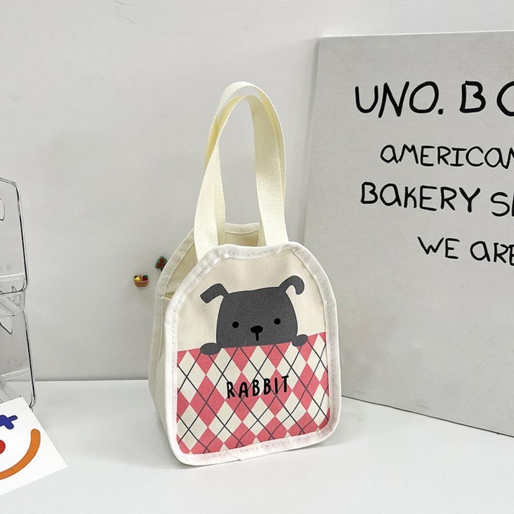 Печать Симпатичная Холщовая Сумка Прочная Сумочка Прекрасная Сумка С Рисунком Мультфильма