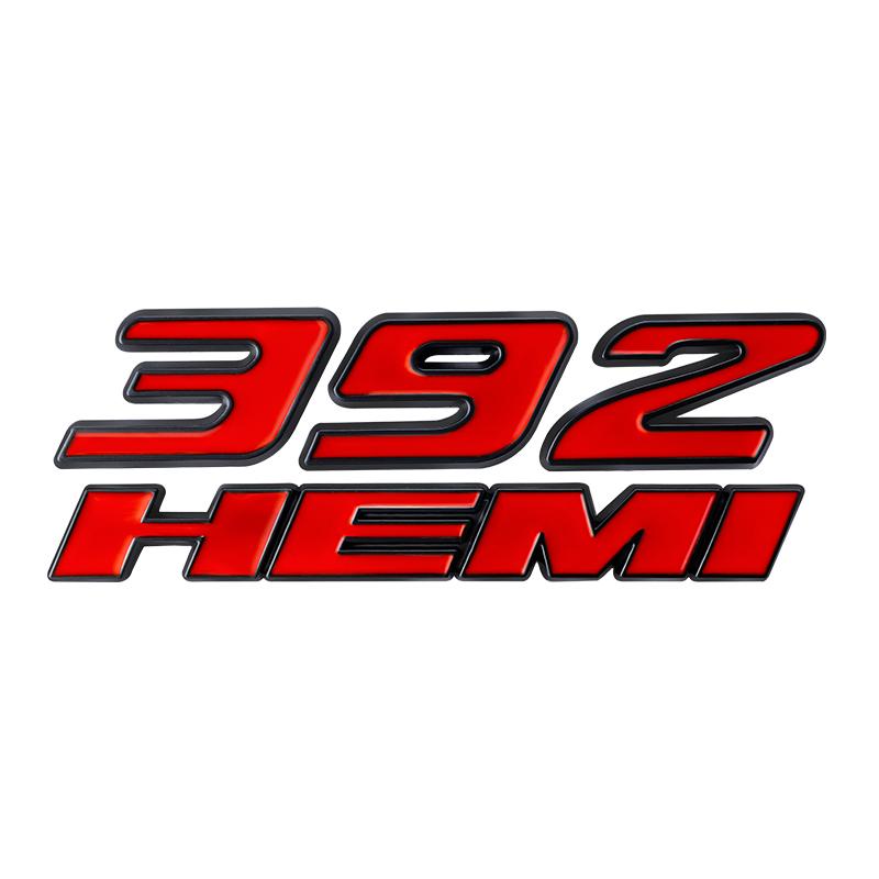 1 шт. 3D металлические наклейки багажник автомобиля 345 392 эмблема HEMI для Dodge Challenger Ram Charger Caliber Journey Caravan Chrysler Dart