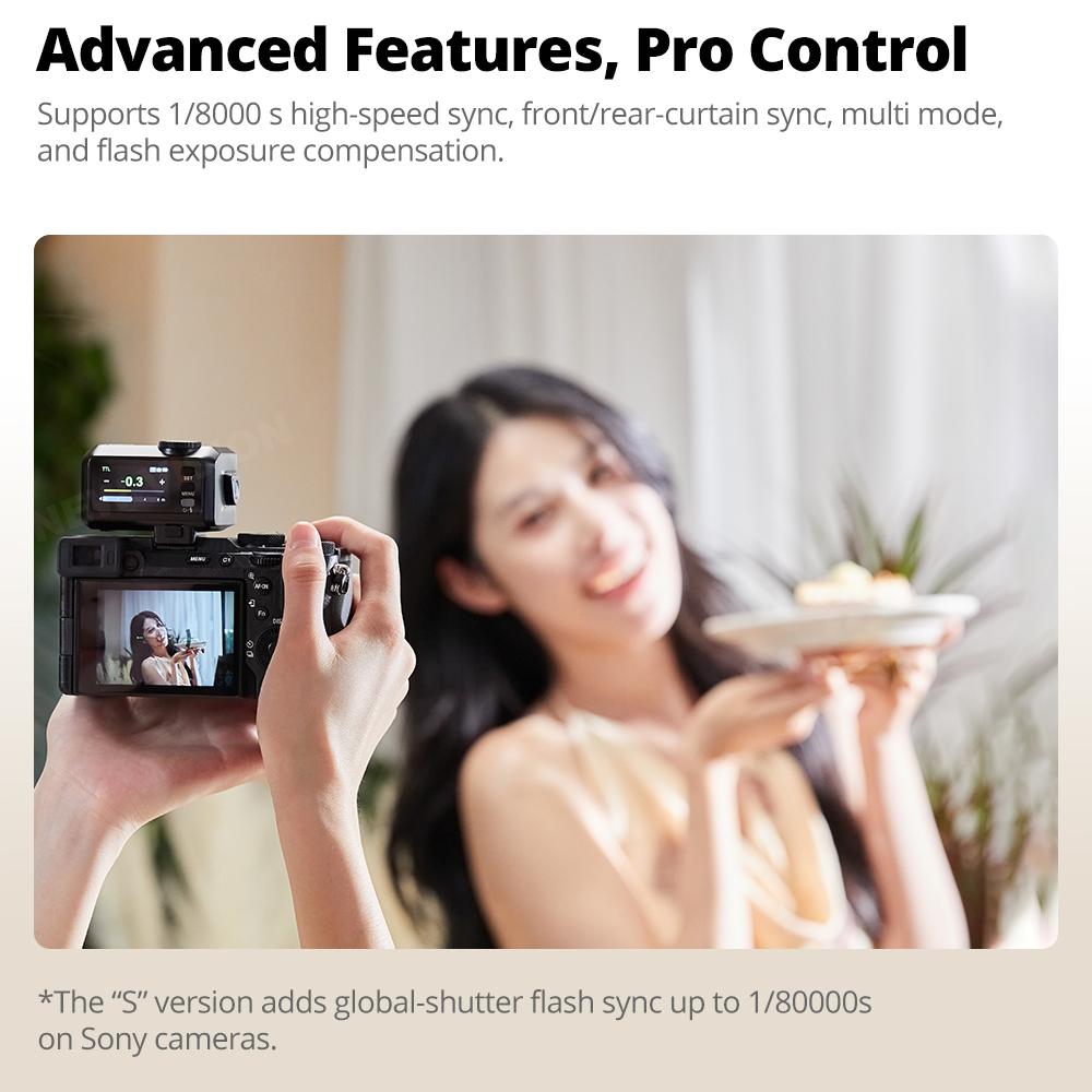 New Godox Leica Mount IFlash Top Flash for Leica L/C/N/S/F/O TTL Metering Touchscreen Control 2.4G Wireless X System IT30Pro