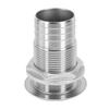 Semi Thread Thru Hull Fitting Standard Length Water Drain Fitting Hose Barb Connector  For Boat