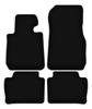 БАЗОВЫЕ черные велюровые коврики для: BMW 3 F30 седан (2011-2018)