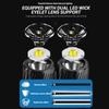 Mini Keychain Light COB Lantern Mutifuction Portable LED Flashlight USB Rechargeable Work Light Outdoor Camping Emergency Torch