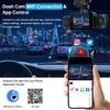 4 Cameras 360° Full HD 1080P Car DVR Wifi Dash Cam 4 Channel Dashcam Video Recorder WDR Night Vision Black Box Cabin Camera