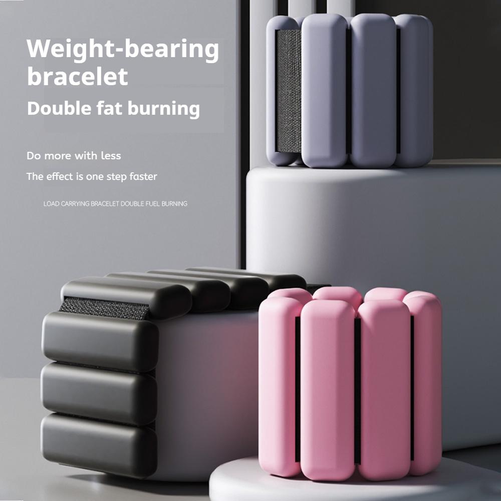 2шт. Браслет для переноски груза, мешок с песком, упражнения для фитнеса, грузоподъемность, бег, запястье, противовес, йога, защита от пота