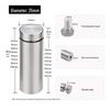 Stainless Steel Decorative Mirror Cover Caps for Acrylic Advertising Boards