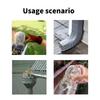Metal Meshes Roof Gutters Filters Aluminum Gutters Guard Strainer Stop Leaf Blockage Drain Pipe Cover Spouting Filter Caps