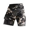 Men's  Casual Shorts Al Cargo Shorts Male  Hiking Fishing Five Point Camo Joggers Shorts