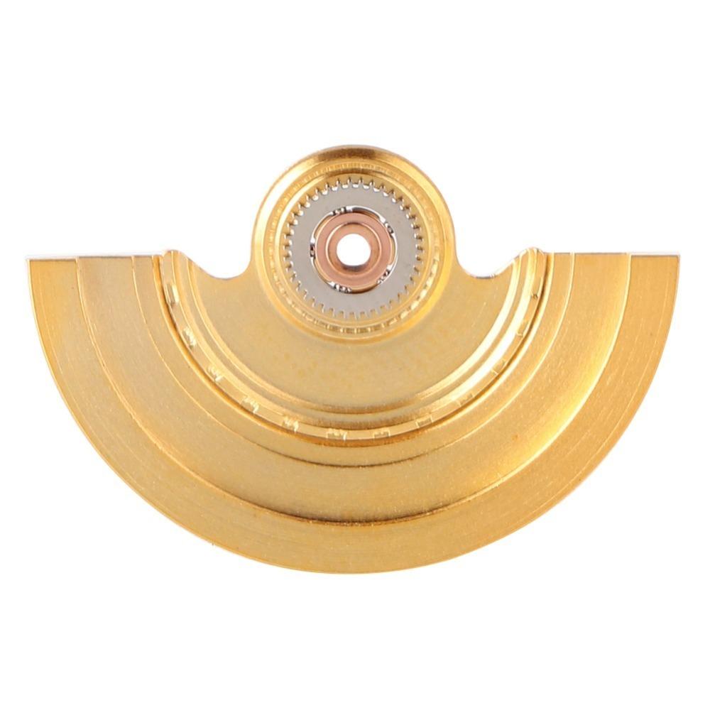 Gold Stainless Steel Oscillating Weight Automatic Hammer Mechanical Movement Watch Repair