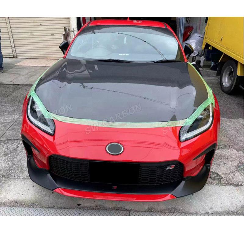 Toyota GR86/BRZ Carbon Fiber Dual Hood High-Quality Engine Cover Modification