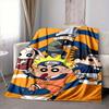 1pc Crayon Shinchan Blanket Soft All Season Throw with Vibrant Design, Perfect for Home, Travel, and Gifts, Ideal for Naps and Camping