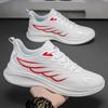 Men Tennis Shoes Mesh Comfortable Flat Walking Outdoor Sports Training Sneakers Lightweight Gym Jogging Shoes for Men