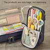 Double Layer Stand Pencil Stationery Case Large Capacity Make Up Bag Gift Supply
