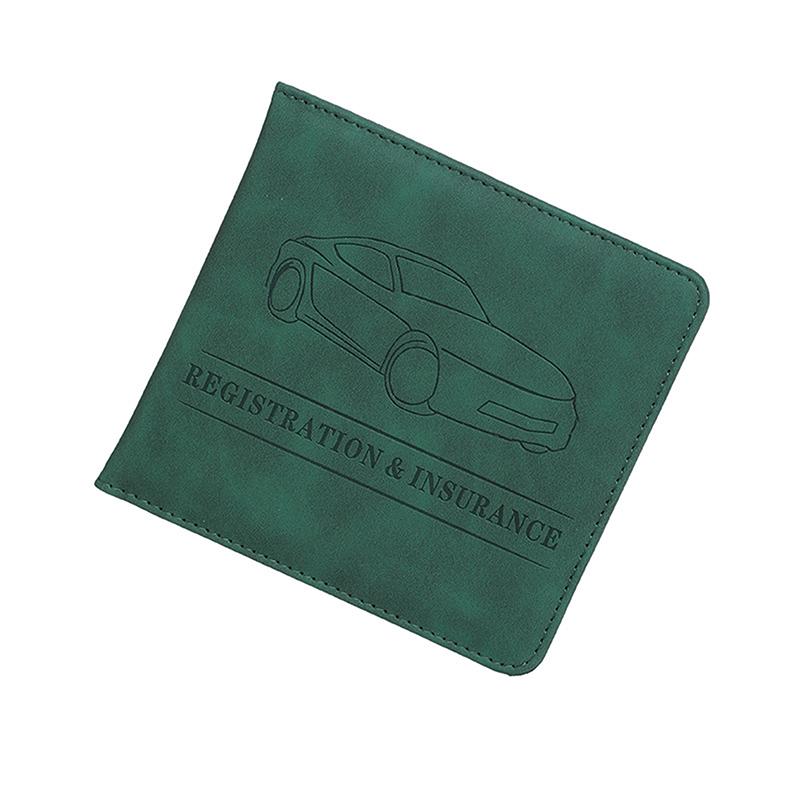 PU кожаный держатель для страховки автомобиля, чехол для водительских прав, сумка для хранения автодокументов, держатель для кредитных карт, чехол-кошелек