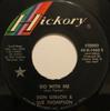7inch Record DON GIBSON & SUE THOMPSON - Go With Me / The Two Of Us Together 45K1665 Hickory Records 1973 Canada Folk Used
