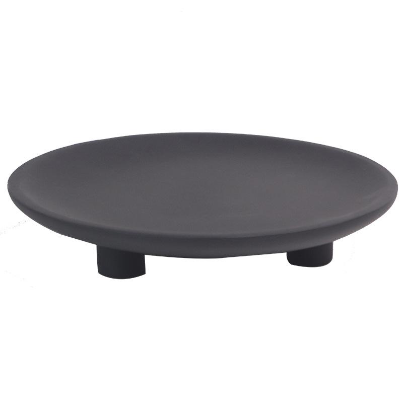 Современная минималистская модель дома фруктовая тарелка скандинавский креативный трехногий поднос обеденный стол мягкие украшения выставочный зал хранение украшения