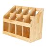 Carpet Rack Children Work Storage Solid Wood Organizer Functional Shelf Wooden Rug Stand