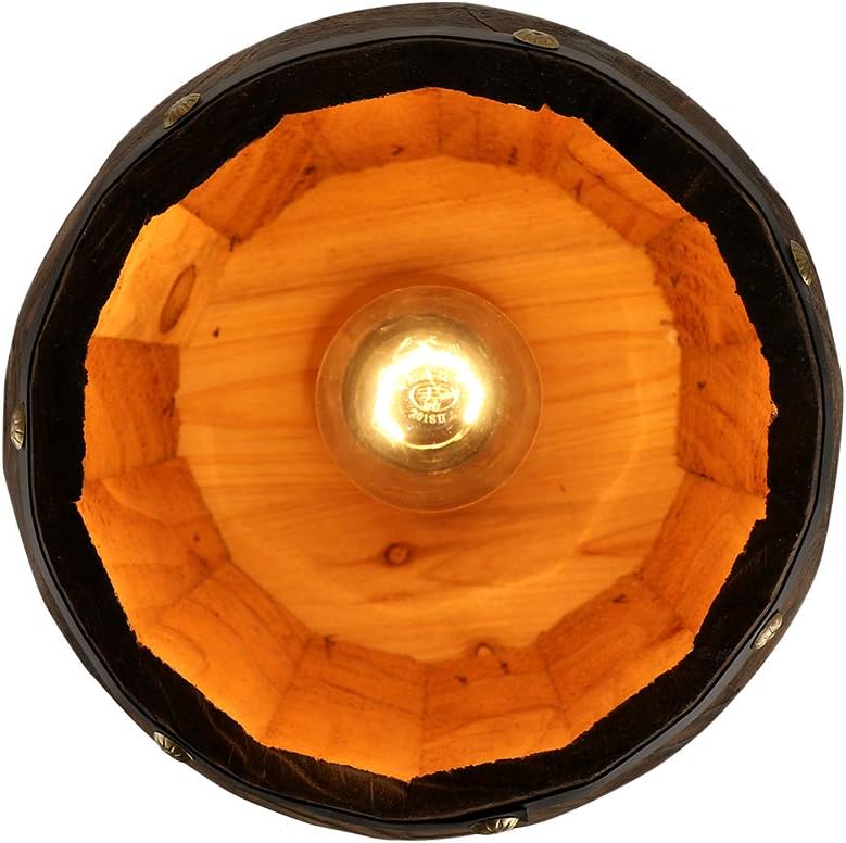 Деревенская винтажная деревянная бочка, люстра, бар, кафе, гостиная, столовая, лофт, склад, студийное освещение