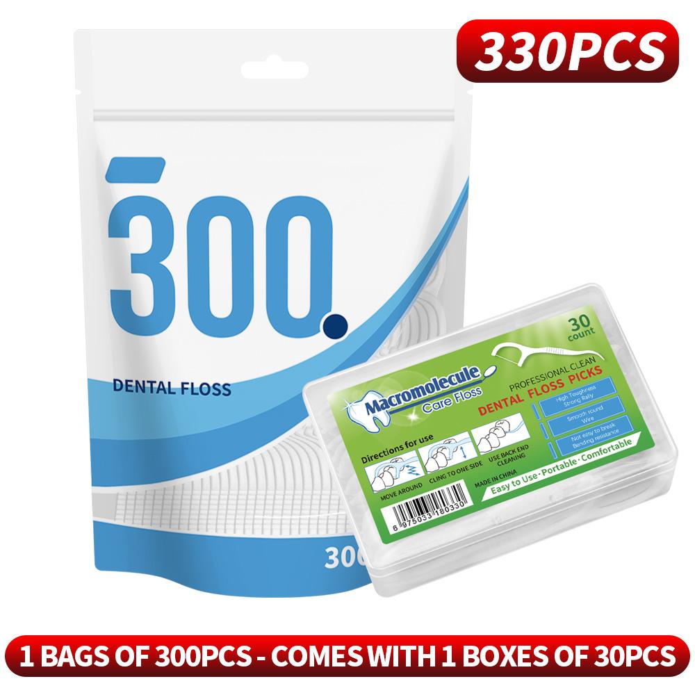 660/3330/300/30 шт. - Инструмент для чистки межзубных промежутков, удобная доставка в коробке, зубочистка с зубной нитью, набор семейного размера