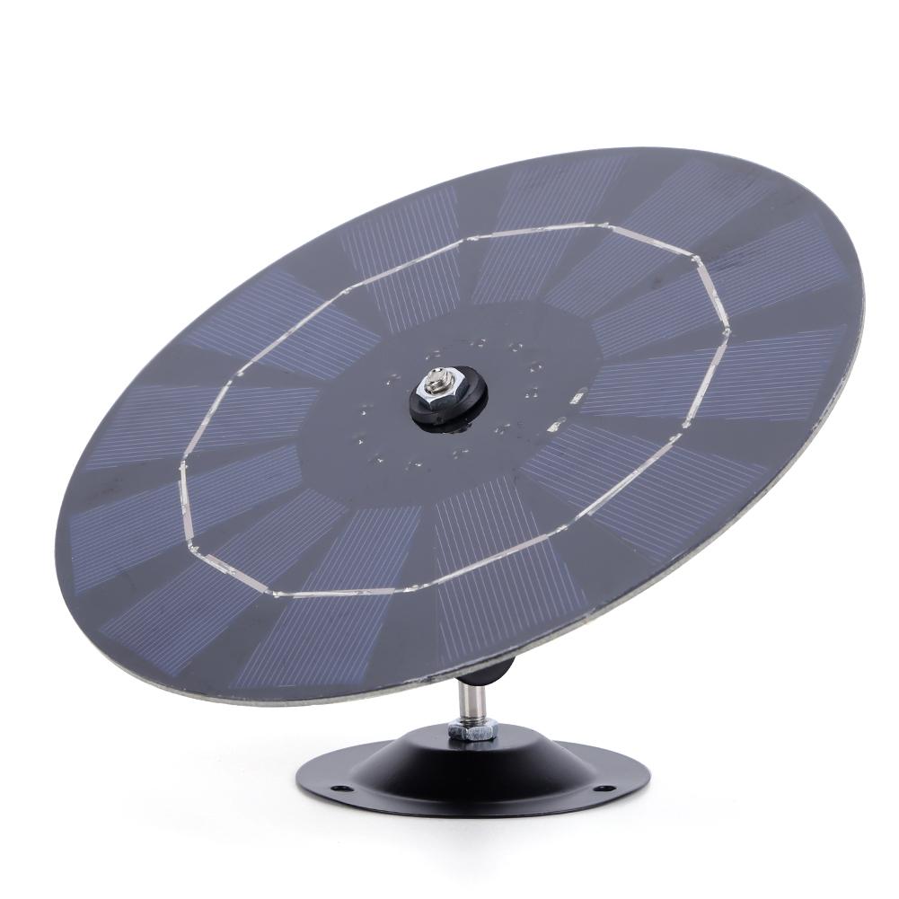 5 Вт 5 В Зарядное устройство для солнечной панели 360 Регулируемый кронштейн Монокристаллический комплект солнечной панели Настенное крепление для беспроводной уличной камеры видеонаблюдения