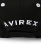 AVIREX x NEW ERA 9FIFTY SNAP BACK CAP TYPE F AC, Men's, 010, Black, 783-4174003