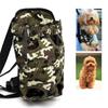 S,M,L Pet Dogs Cats Carrier Backpack Canvas Front Bag Legs Out