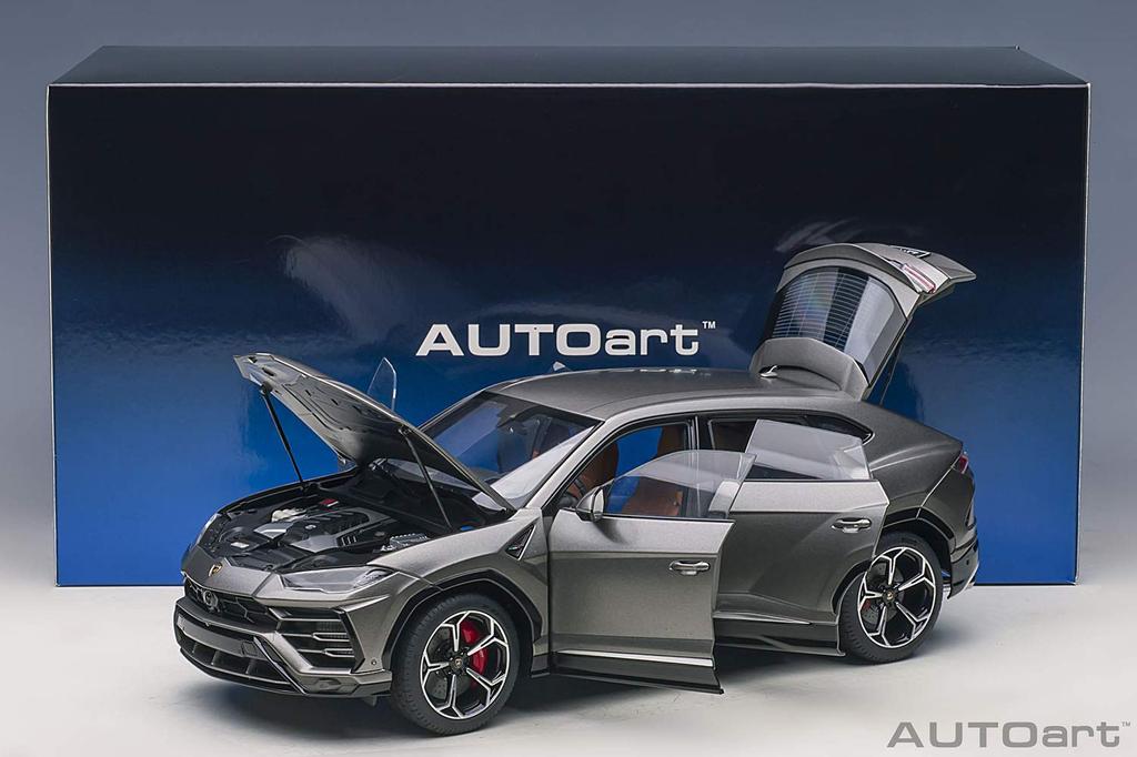AUTOart Scale Lamborghini Urus Metallic Gray Finished Product 79164 1/18