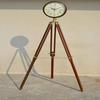 Antique Style Tripod Table Clock Vintage Shelf Clock Office Home Décor Living Room Bed Room Table Antique