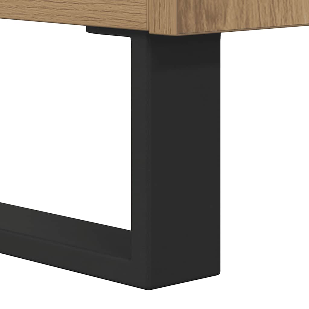 vidaXL Artisan Oak Bathroom Cabinet 30 x 30 x 190 cm Particleboard