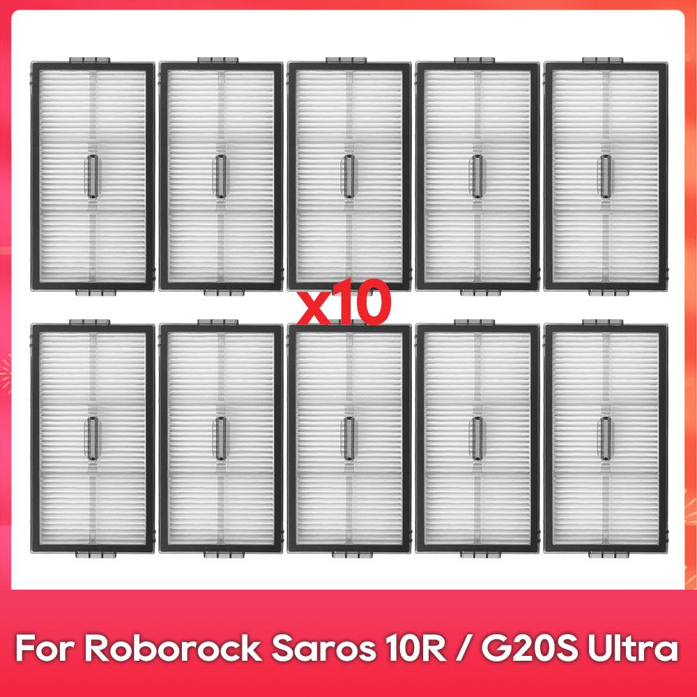 Compatible For ( Roborock Saros 10R / G20S Ultra / S9 MaxV Slim / Qrevo CurvX / Qrevo EdgeT ) Parts Replacement Accessories
