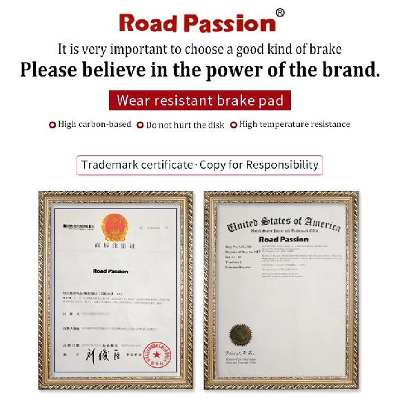 Road Passion Motorcycle Front & Rear Brake Pads For honda NT 650 NT650 NT650VW NT650VX NT650VY VW/VX/VY/V1 Deauville 1998-2001