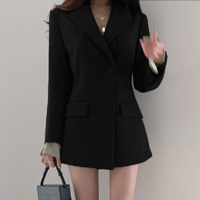 2025 Women's Korean Style Loose Fit Spring/Autumn Suit Jacket