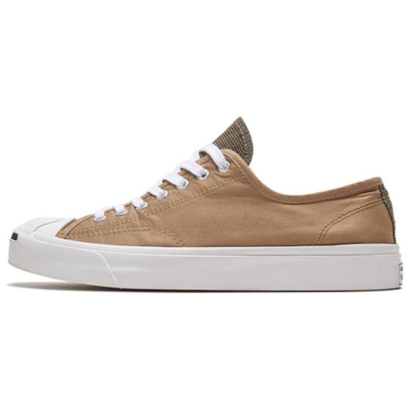 Converse Jack Purcell Comfortable Casual Low-top Canvas Shoes Unisex Khaki